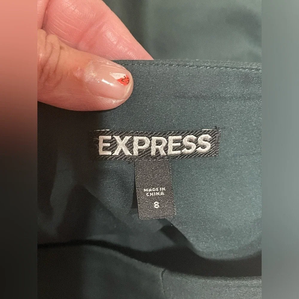 Express Skirt‎ Womens Skirt- Green